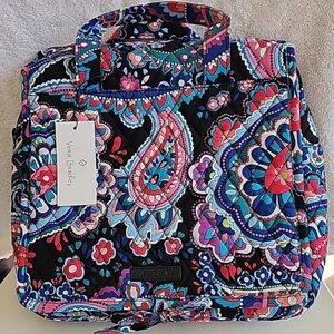 Vera Bradley Grand Hanging Organizer Haymarket Paisley Travel Toiletry Bag NWT